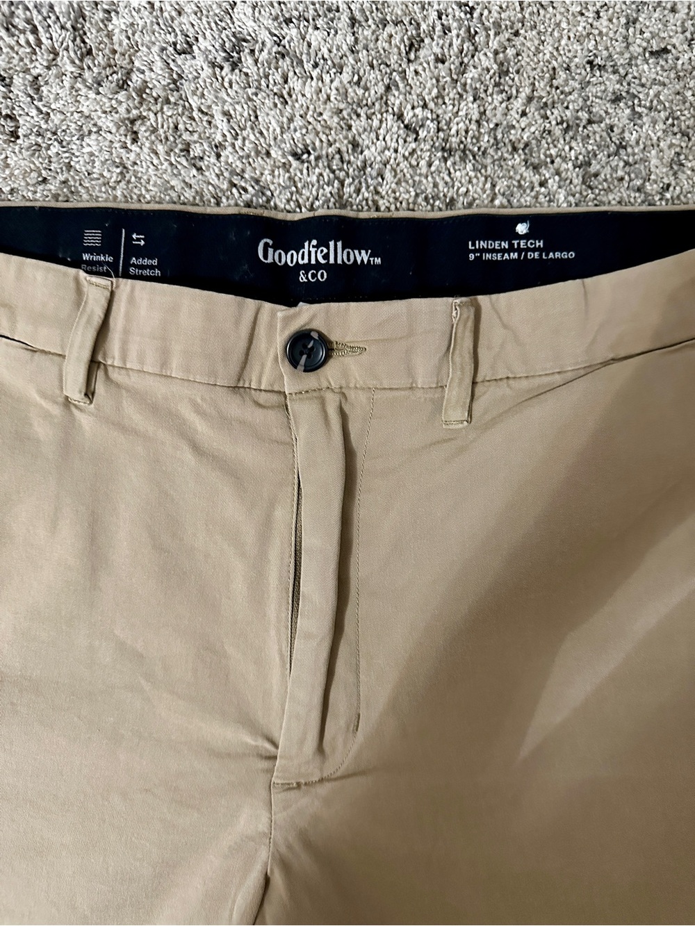Goodfellow & Co Men's Khaki Pants - Classic Tan
